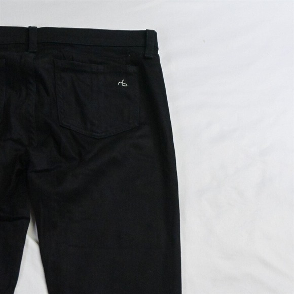 Rag + Bone 27 Legging Super Skinny Black Brushed Knit Jeans - Picture 5 of 7